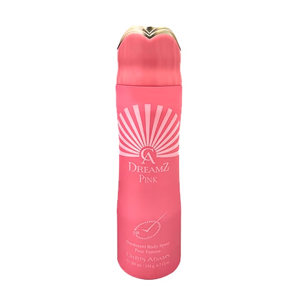 Chris Adams Dreamz Pink Deodorant Body Spray 200 ml