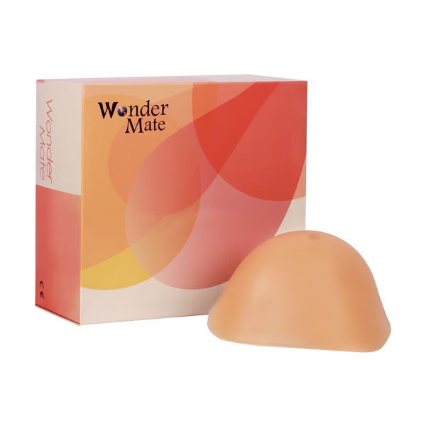 Wonder Mate External Silicon Breast Prostheses for Post Mastectomy (MTT-1121C) (Size 12)