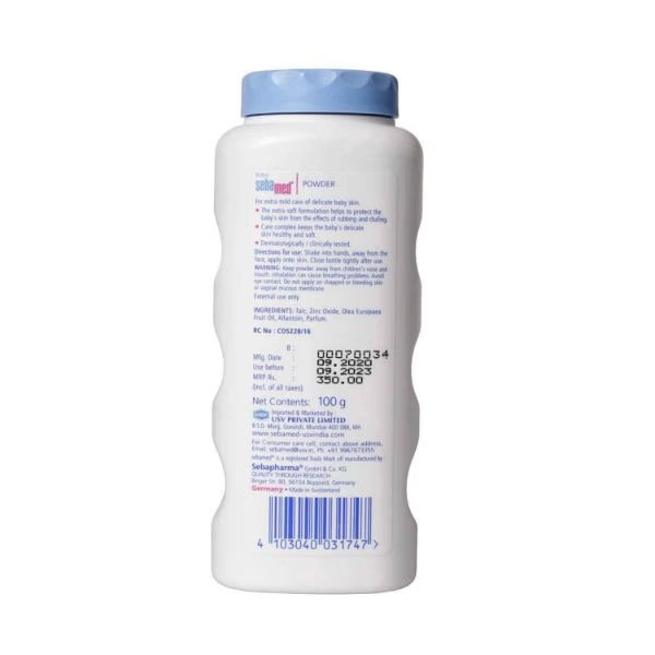 Sebamed Baby Powder Olive Oil 100 gm