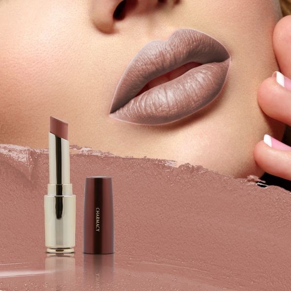 Charmacy Milano Flattering Nude Lipstick Lets Cuddle 3.6gm