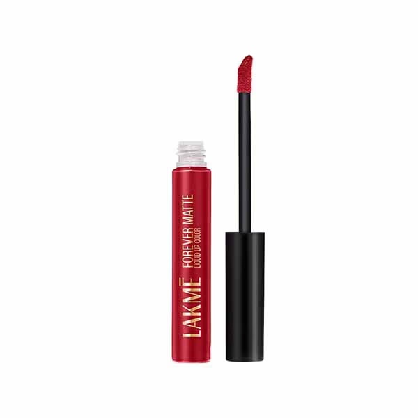 Lakme Forever Matte Liquid Lip, 16hr Lipstick, Red Revival, 5.6ml 1 6092-lakme-forever-matte-liquid-lip-16hr-lipstick-red-revival-5-6ml-1.jpg