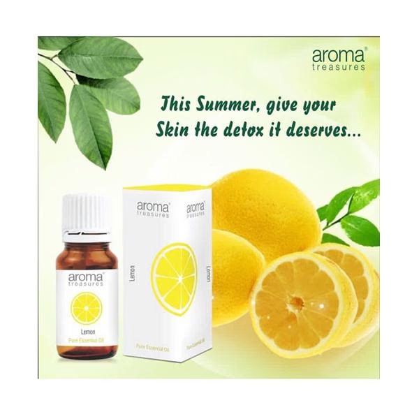 Aroma Treasures Pure Essential Oil - Lemon 10 ml