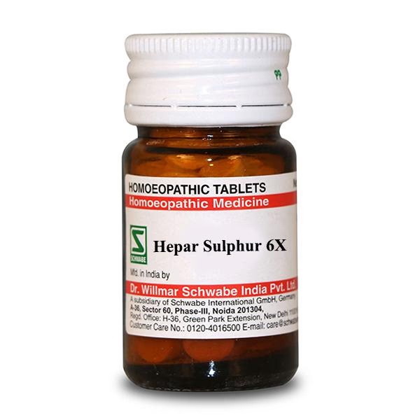 Dr.Willmar Schwabe Hepar Sulphur 6X Tablet 20 gm