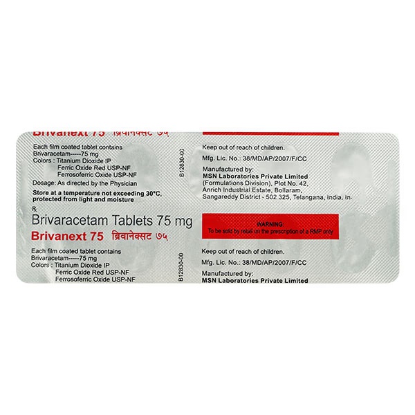 BRIVANEXT 75 Tablet 10's