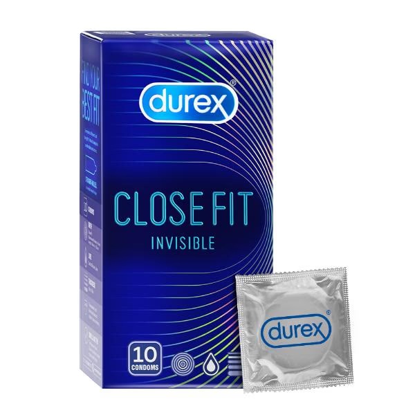 Durex Close Fit Invisible Condoms 10's