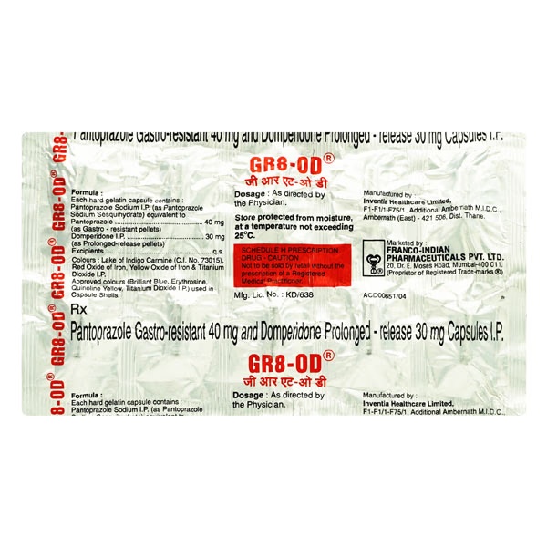 GR8 OD Capsule 10'S