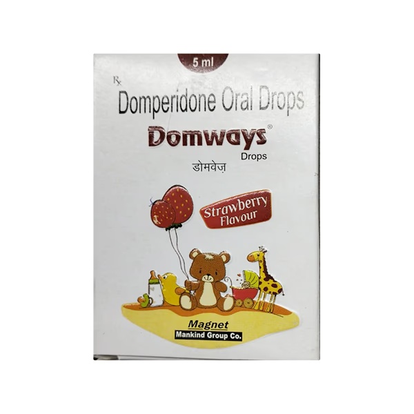 DOMWAYS Strawberry Flavour Drops 5ml