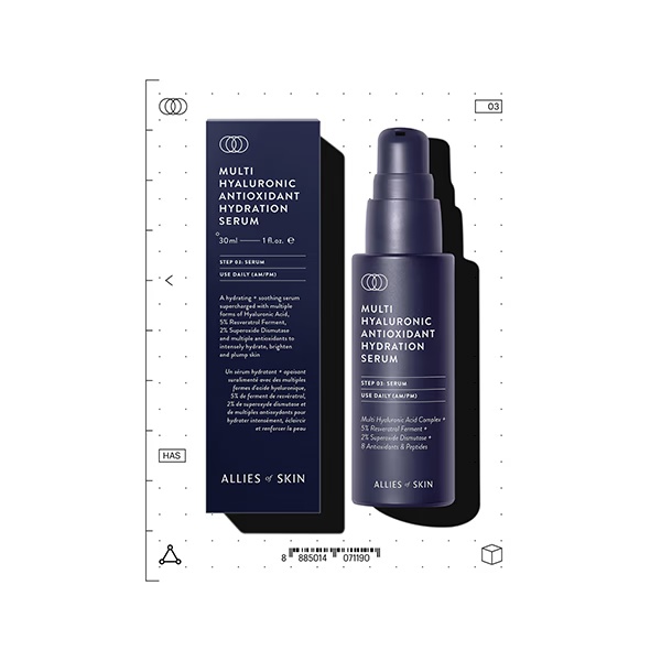 Allies Of Skin Multi Hyaluronic Antioxidant Hydration Serum 30 ml