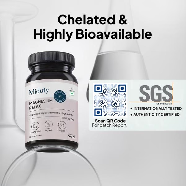 Miduty Magnesium Relax Capsule 60's