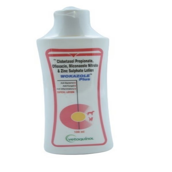 Vetoquinol Wokazole Plus Lotion 100 ml