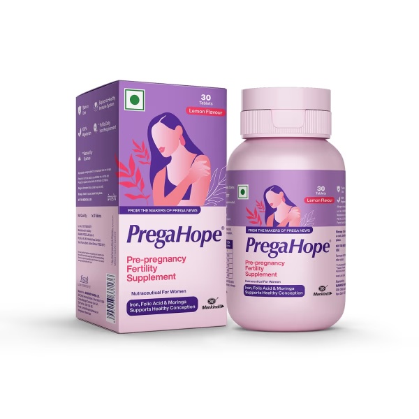 PregaHope Pre-pregnancy Fertility Supplement Tablet - Lemon Flavour 30's