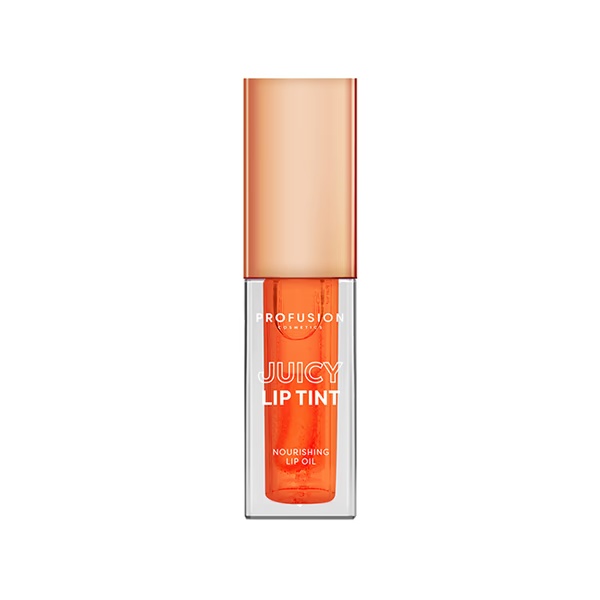 Profusion Cosmetics Juicy Lip Tint Nourishing Lip Oil Curious Coral (4.5ml)
