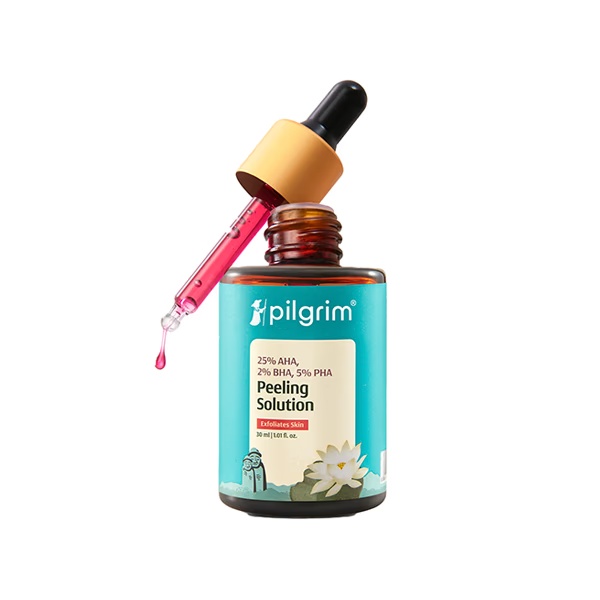 Pilgrim 25% AHA, 2% BHA, 5% PHA Peeling Solution 30 ml