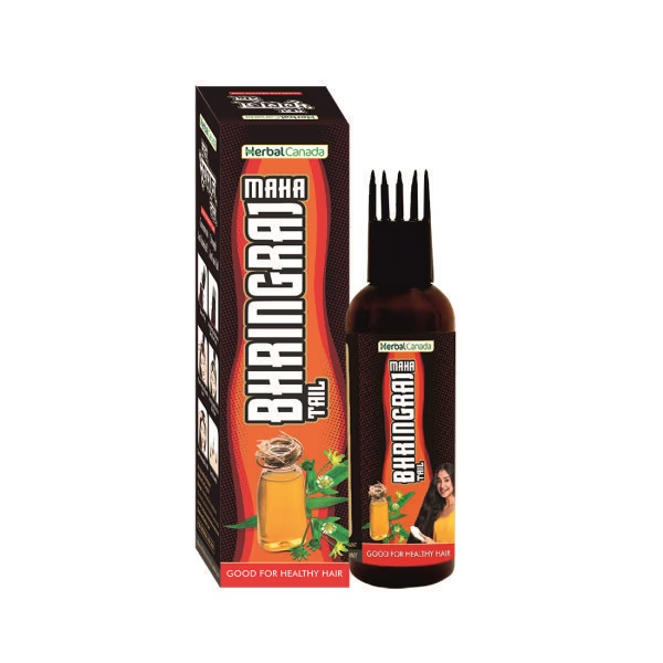 Herbal Canada Maha Bhringraj Hair Oil (Pack of 2 x 50 ml)