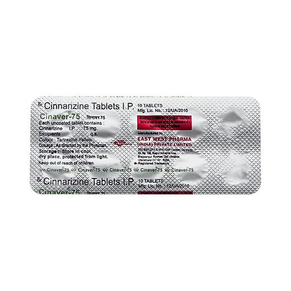 CINAVER 75mg Tablet 10's