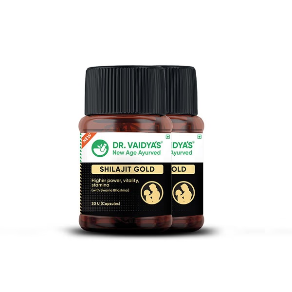 Dr.Vaidya's Shilajit Gold Capsule (Pack of 2 x 30's)