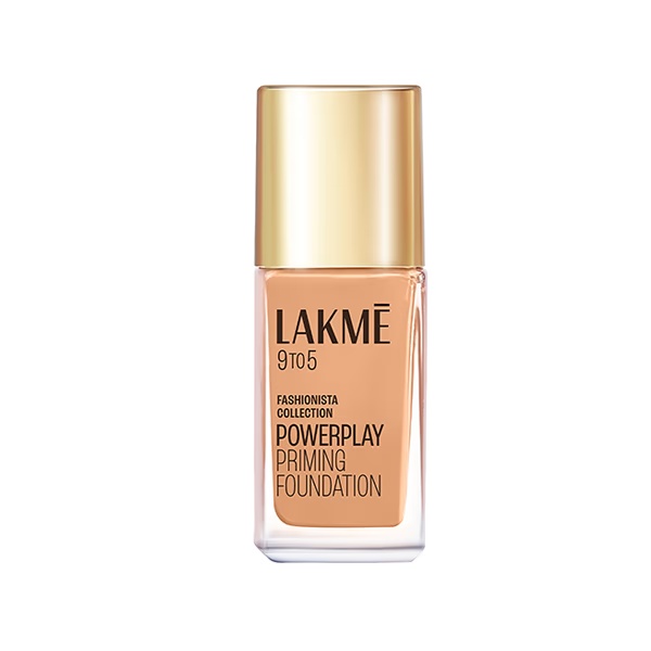 Lakme 9to5 Powerplay Priming Foundation, Built in Primer, SPF 20, Neutral Nude, 25 ml