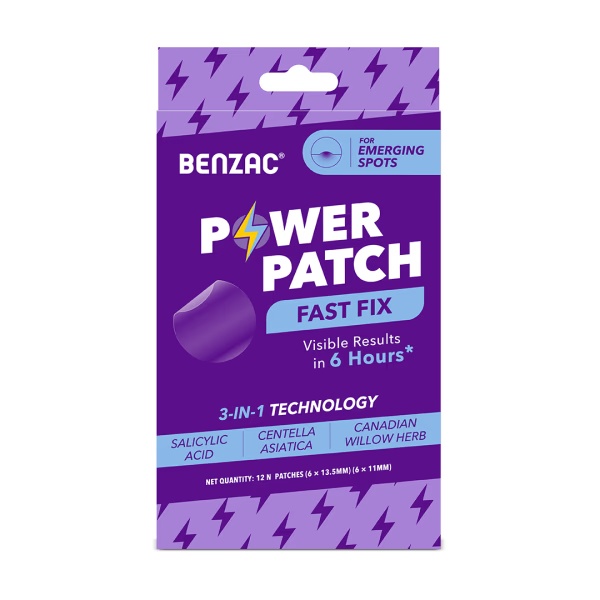 Benzac 3-in-1 Fast Fix Power Patch 12's