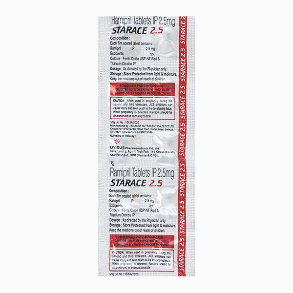STARACE 2.5 Tablet 10's