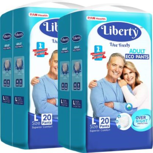 Liberty Eco Adult Diaper Pants (L) (Pack of 2 x 20's)