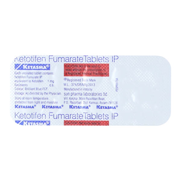 Ketasma Tablet 10'S