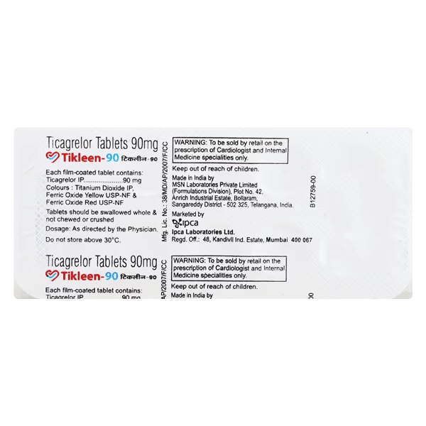TIKLEEN 90 Tablet 10's