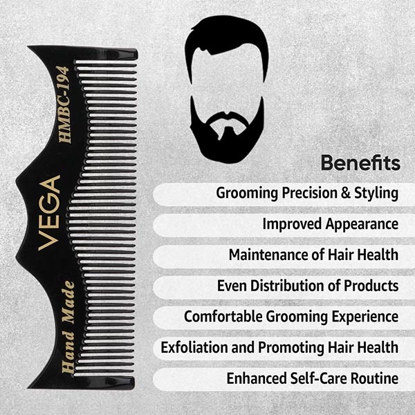 Vega Moustache Comb (HMBC - 194) 1's