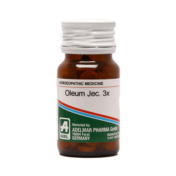 Adel Oleum Jec. 3X (4 grain) Tablet 20 gm