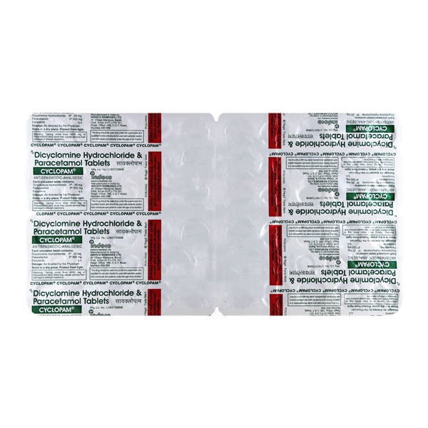 Cyclopam Tablet 10'S