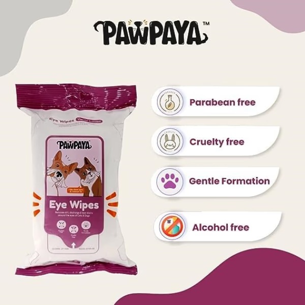 Pawpaya Eye Wipes New 20 x 18 cm 40's