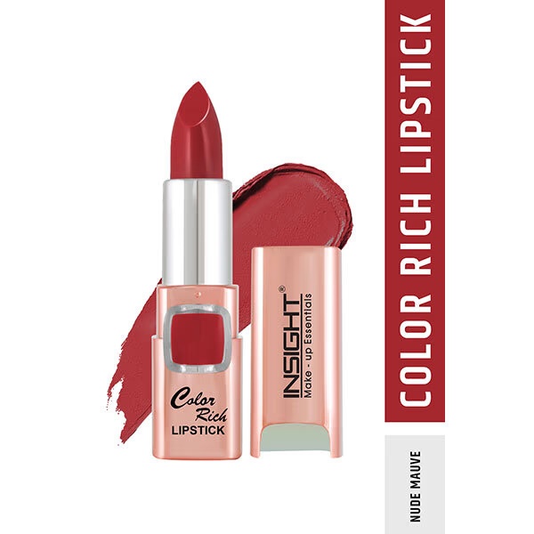 Insight Cosmetics Color Rich Lipstick - Nude Mauve 4.2 gm