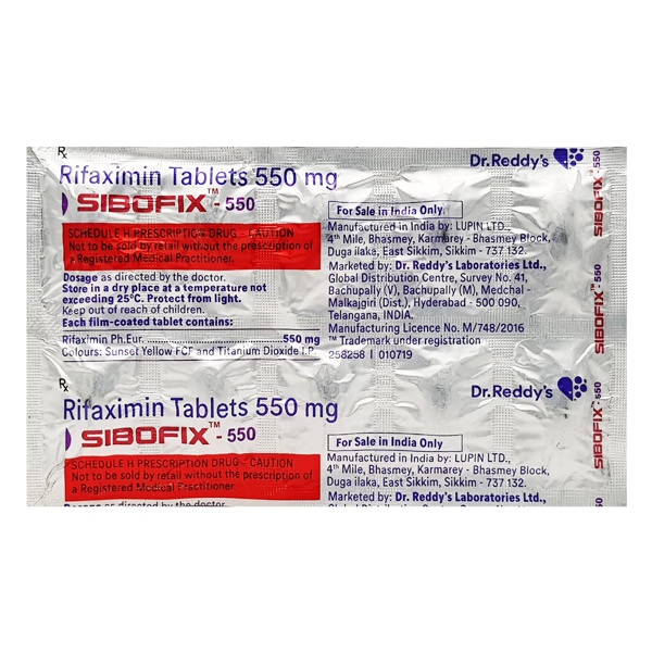 Sibofix 550mg Tablet 10'S