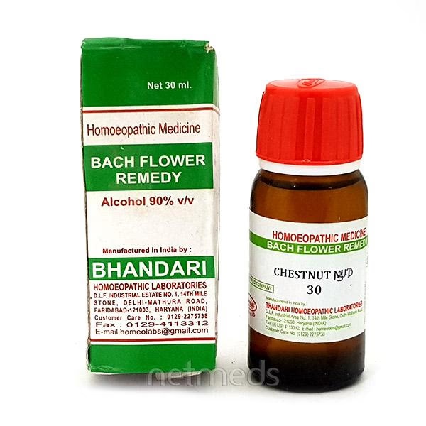 Bhandari Bach Flower Chestnut Bud 30 Liquid 30 ml