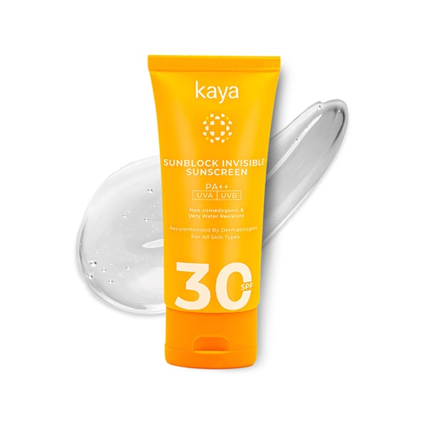 Kaya Clinic Sunblock Invisible Sunscreen Spf 30 Pa++ 50 gm