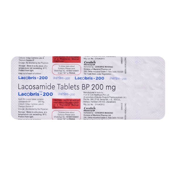 LACOBRIS 200 Tablet 10's