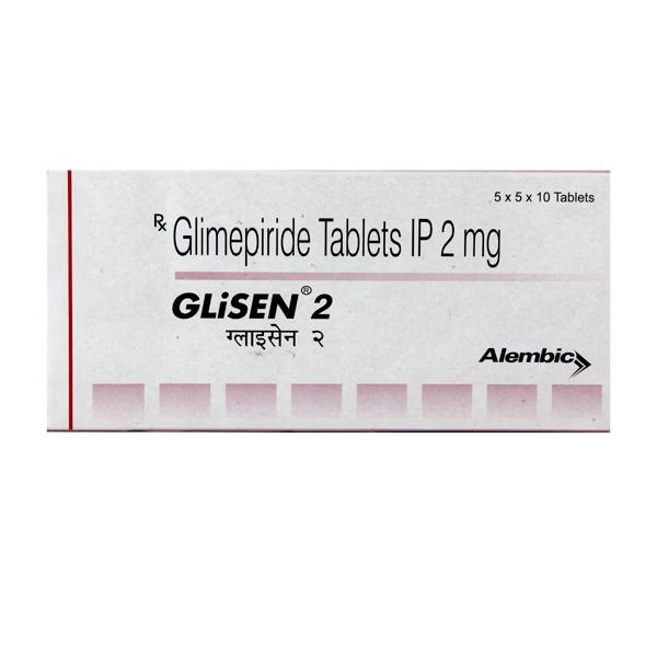 Glisen 2mg Tablet 10'S