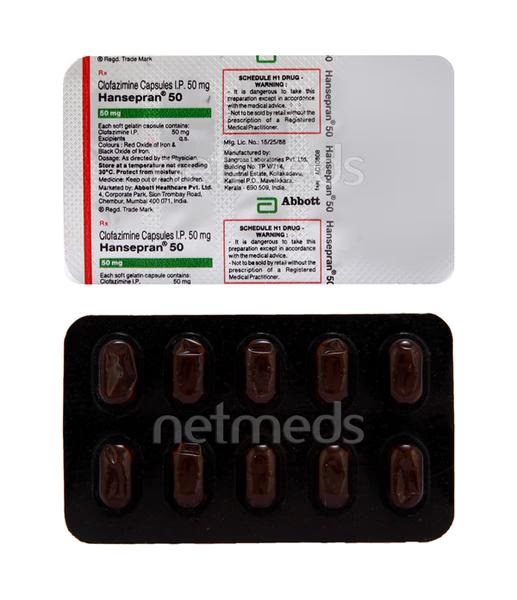 Hansepran 50mg Capsule 10'S