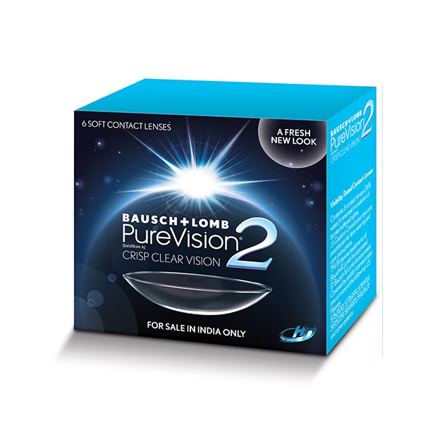 Bausch & Lomb PureVision2 HD Monthly Contact Lens - 6 Lens/Box (-3.0)