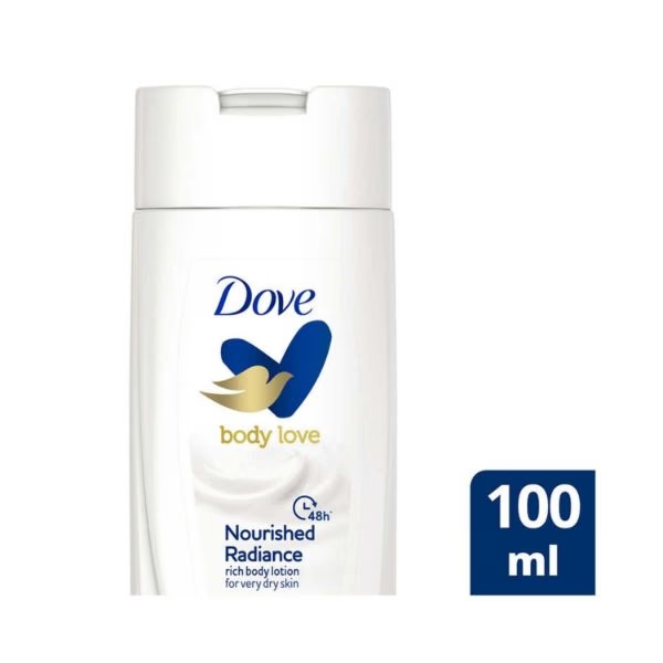 Dove Body Love Nourished Radiance Body Lotion Paraben Free 100 ml