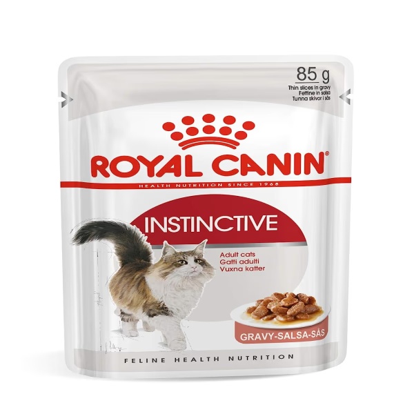 Royal Canin Instinctive Adult Cat Food - Gravy (Pack of 12 x 85 gm) 1's