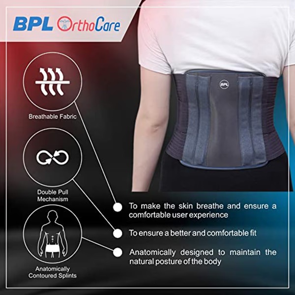 BPL OrthoCare Contoured Lumbar Support (L)
