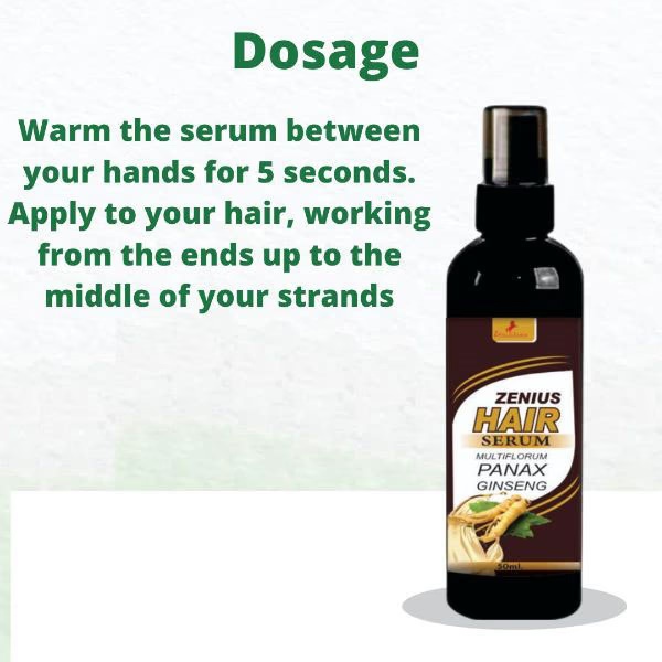 Zenius Multiforum Panax Ginseng Hair Serum 50 ml