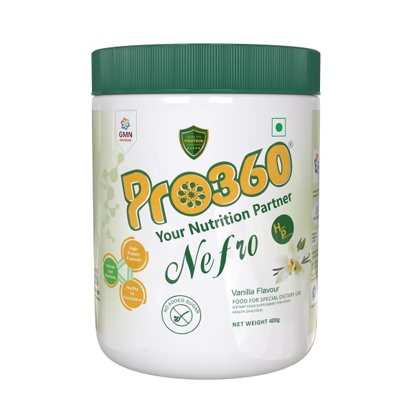 Pro360 Nefro HP Powder - Vanilla Flavour 400 g