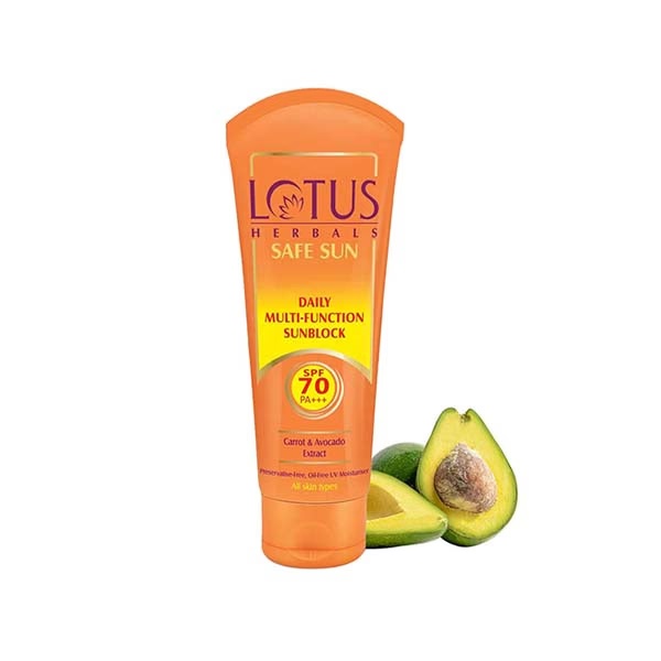 Lotus Herbals Safe Sun Daily Multi-Function Sunblock Spf 70 Pa+++ 60 Gm 1 7156-lotus-herbals-safe-sun-daily-multi-function-sunblock-spf-70-pa-60-gm-1.jpg