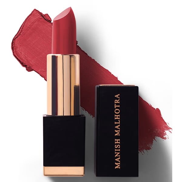 Manish Malhotra Hi-Shine Lipstick - Moroccan Red 4 Gm