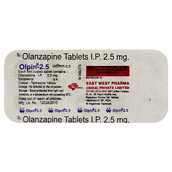 Olpin 2.5mg Tablet 10'S
