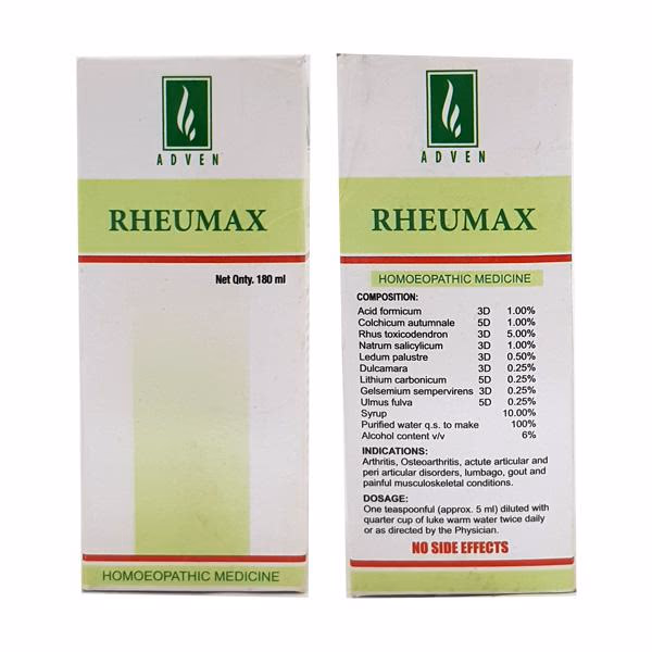 Adven Rheumax Syrup 180 ml