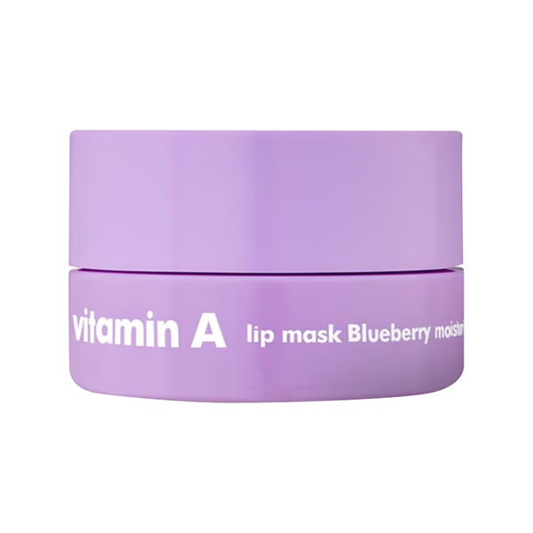 The Face Shop Vitamin A Lip Mask with Blueberry Extracts, Shea Butter for Soft, Plump Lips 14 gm