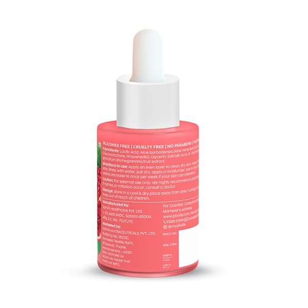 Plix The Plant Fix 25% Aha + 2% Bha + 5% Pha Peeling Solution For Glowing 30 ml