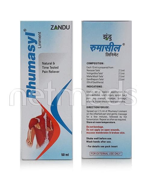 ZANDU RHUMASYL LINIMENT 50ml